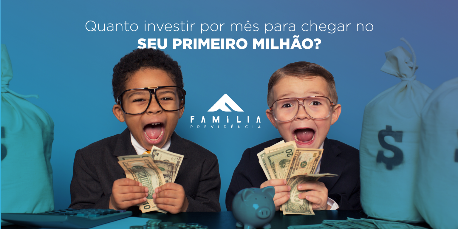 Quanto preciso investir para juntar R$ 1 milhão?